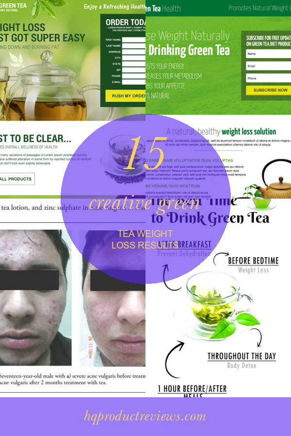 15 Creative Green Tea Weight Loss Results Best Product Reviews